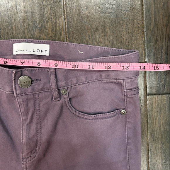 🌸 3/$25 LOFT | Lavender Women's Jeans - Picture 4 of 8